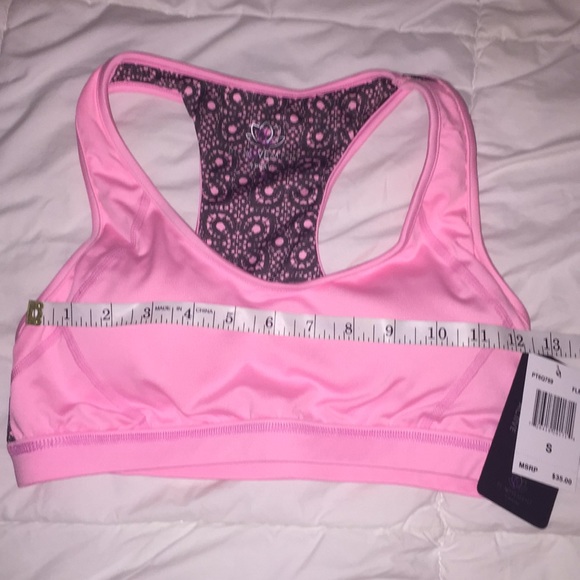 Pink Lotus Pink High Impact Sports Bra - Picture 8 of 9